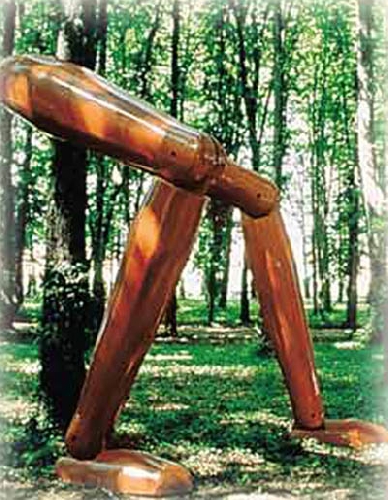 La Forêt qui Court , collection Château du Rivau, 37120 Léméré - 1997-1999