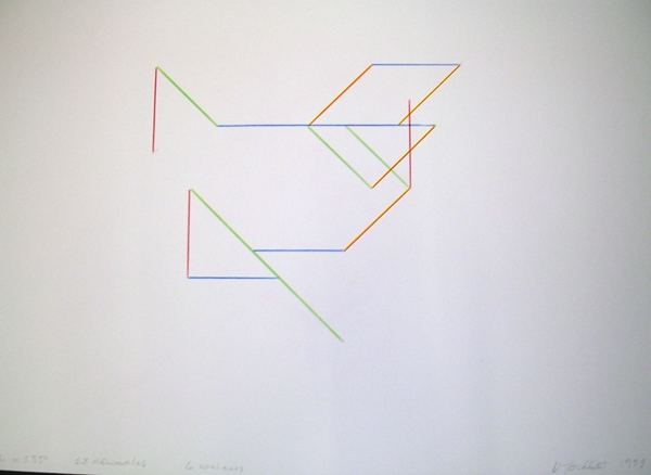 Pi 1=135&deg;-18 d&eacute;cimales, 4 couleurs - 1999