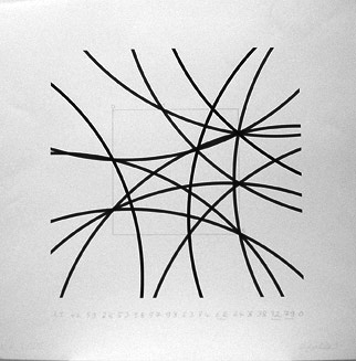 11 Arcs de cercle au hasard d'après le chiffre PI - 1997