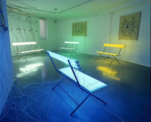 Salle dattente (installation) - 2003