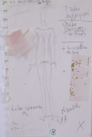 croquis de travail - 1997