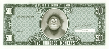 Pupet's Monkey Bank - 2011