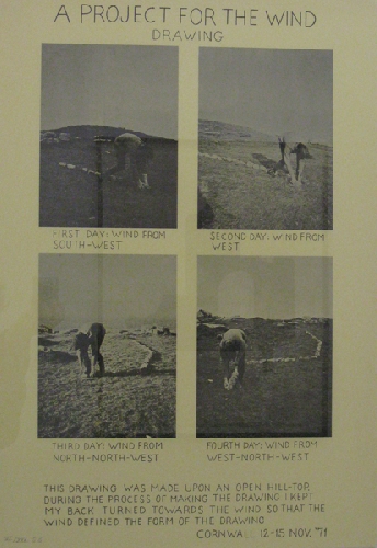 Project for the wind, Drawing - 1971