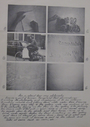 Untitled (Ice Philosophy) - 1970