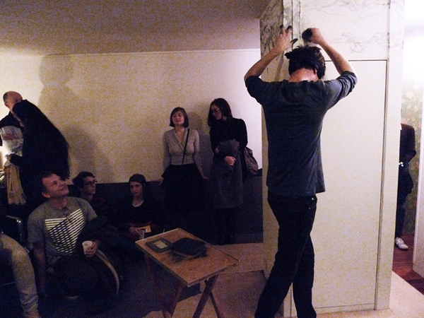Les Lectures aveugles (performance) - 2011