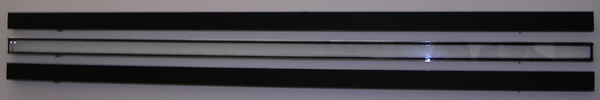 Black painting with clear view - 1999