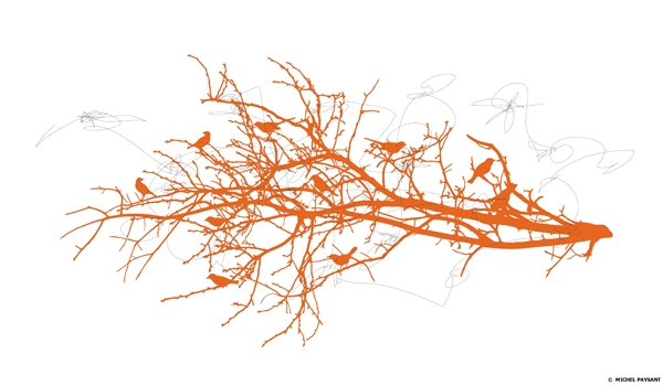 EYEDRAWING : Ecouter le chant des oiseaux - 2013
