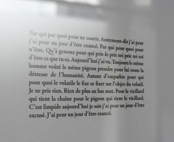 Sandra Lorenzi, Poèmes extraits du recueil "Inexpérience d'un transi obstiné" : - 2014