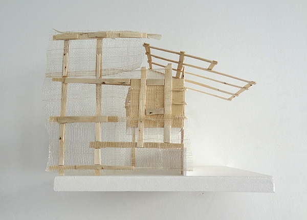 Mengzhi Zheng, Sans titre n°4, 2014, série des maquettes abandonnées. - 2014