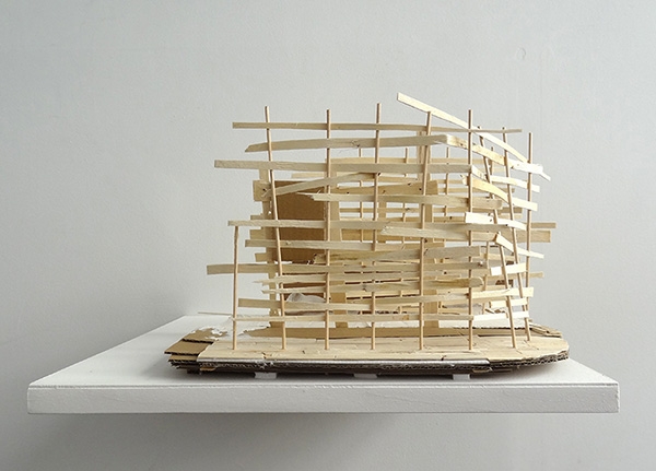 Mengzhi Zheng, Sans titre n°6, série des maquettes abandonnées. - 2014